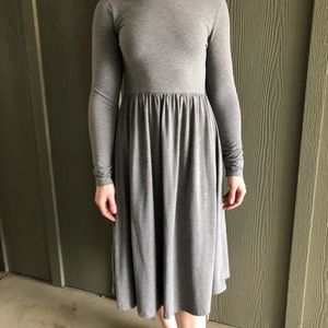 ASOS Grey Midi Dress